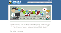 Desktop Screenshot of directmailmanager.com